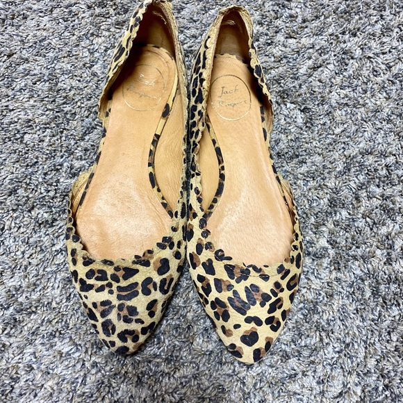 Jack Rogers Leopard Flats - - Picture 2 of 4